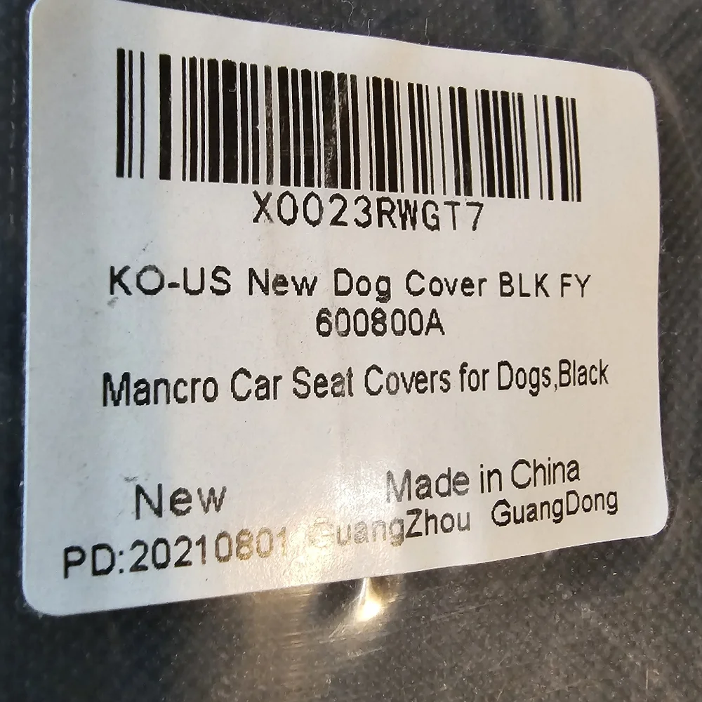 Brand new Dog Covers for vehicles
